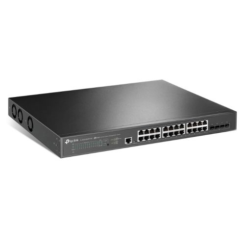 TP-LINK (SG3428XPP-M2) JetStream 24-Port 2.5GBASE-T & 4-Port 10GE SFP+ L2+ Managed Switch with 16-Port PoE+ & 8-Port PoE++, Rackmountable TP-LINK (SG3428XPP-M2) JetStream 24-Port 2.5GBASE-T & 4-Port 10GE SFP+ L2+ Managed Switch with 16-Port PoE+ & 8-Port PoE++, Rackmountable